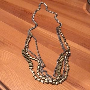 Two toned Necklace.
